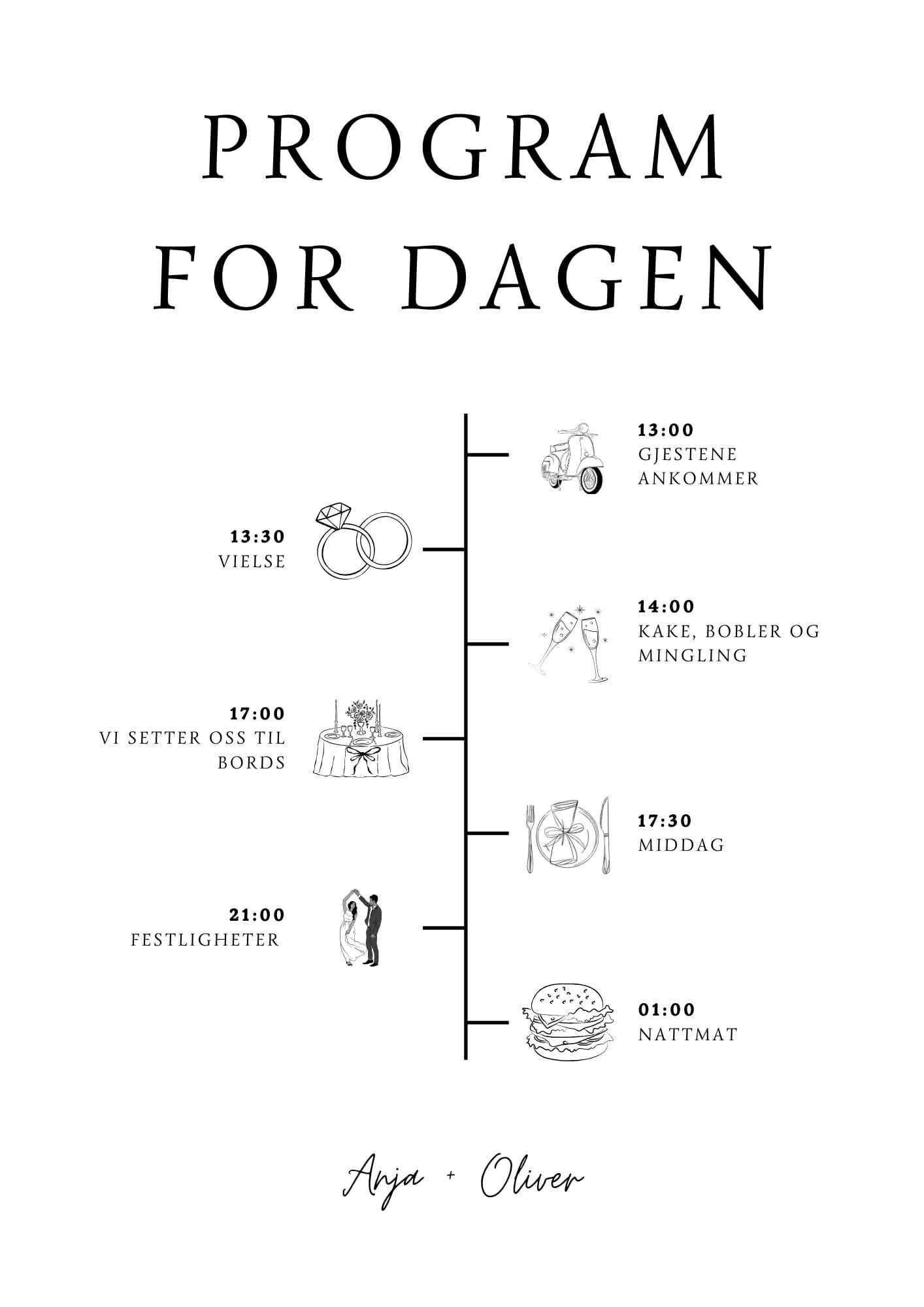 Program for dagen